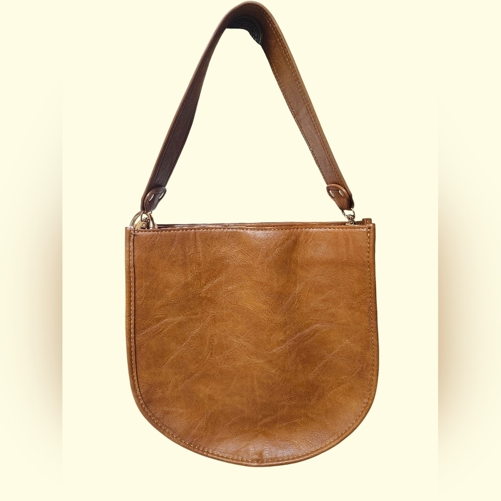 NWOT Ah Dorned Vegan Leather Brown Women's Bag